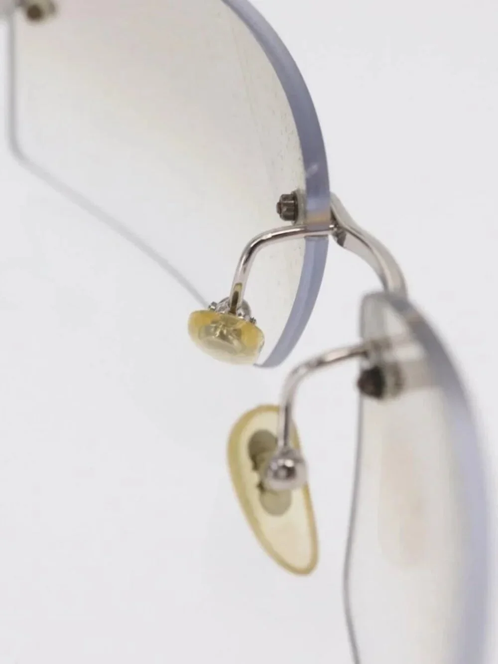 Salvatore Ferragamo Sunglasses metal Silver Auth bs32759